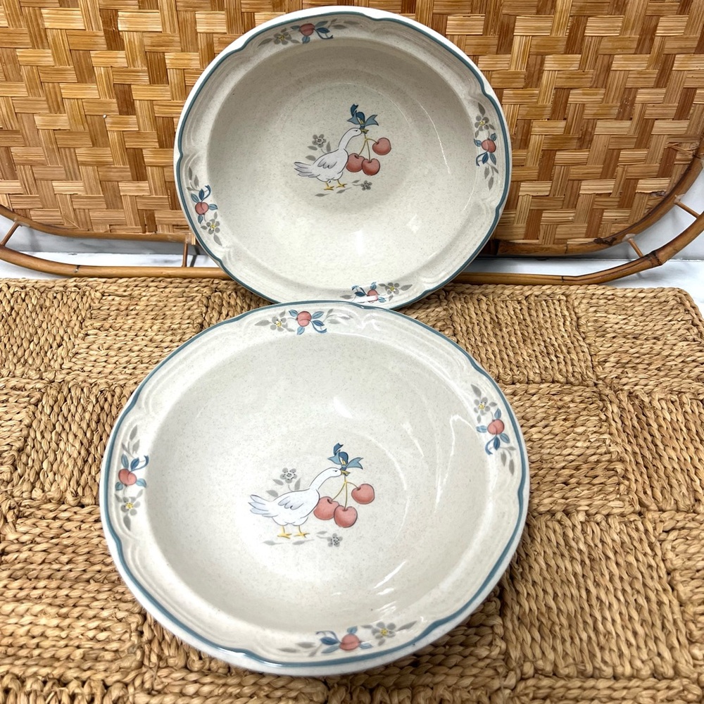Vintage international marmalade duck bowls replacement